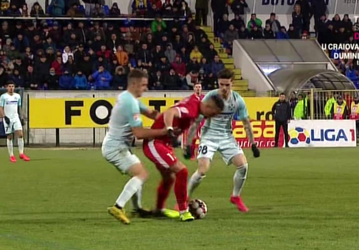 Fază controversată Botoșani - FCSB