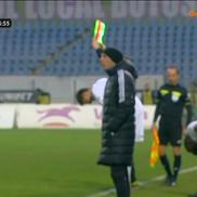 Florescu, nervos în Botoșani - Sepsi / FOTO: Captură TV @Orange Sport 1
