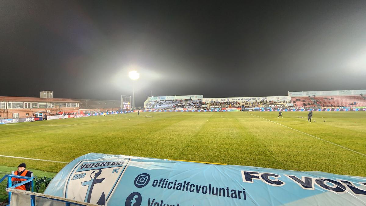 Imagini înainte de FC Voluntari - FCSB