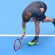 Andy Murray s-a răzbunat pe rachetă. Nu e la prima izbucnire (foto: Guliver/Getty Images)