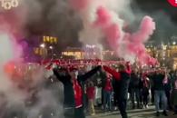 Imagini spectaculoase de la Iași » Dinamo, întâlnire specială cu suporterii