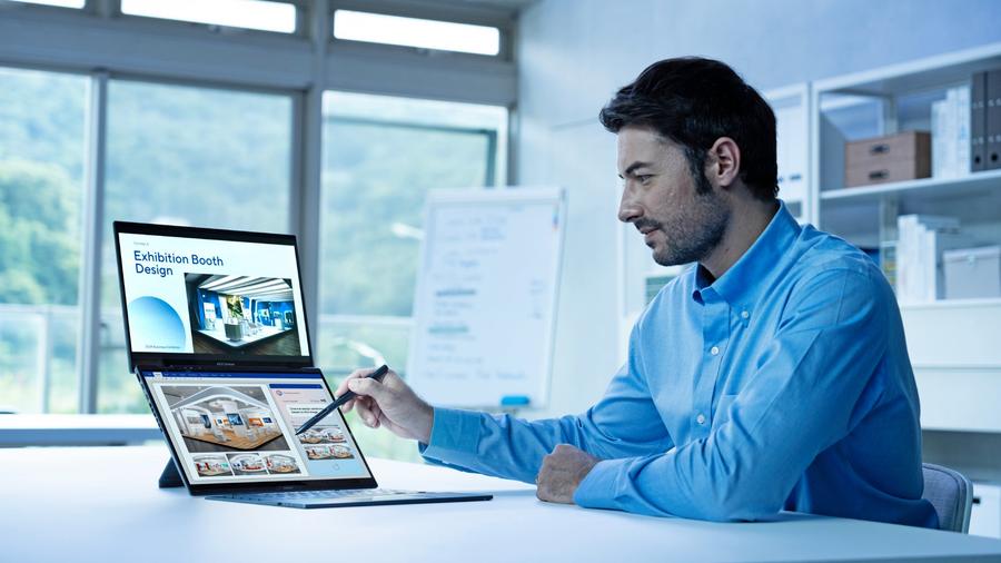 ASUS Zenbook DUO (UX8406): productivitate care se mulează pe felul tău de a lucra