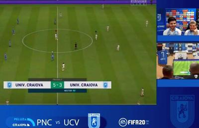 CORONAVIRUS. Sumă consistentă strânsă la Craiova pentru spital, după un meci de FIFA20