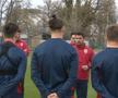 Adrian Mutu și-a mobilizat jucătorii înaintea meciului cu Germania U21