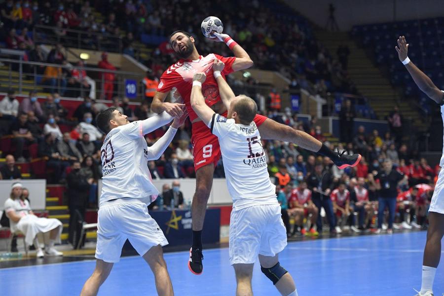 Explicație foto: Amine Bannour a înscris 19 goluri pentru Dinamo în actuala ediție a Ligii Campionilor// FOTO- Raed Krishan Unul dintre cei mai apreciați handbaliști din România se destăinuie: „Ar fi o dramă ca Dinamo să retrogradeze” + Ce planuri are cu „dulăii” și ce spune despre viața în România