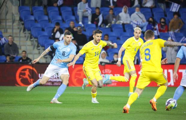 FRANJURI în repriza a doua! După 45 de minute ideale, România a clacat în Israel ca o echipă mică