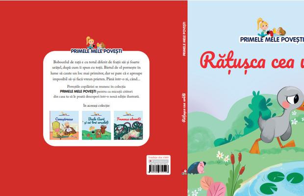 Rățușca cea urâtă – O nouă cărticică magică din colecția “Primele mele povești”