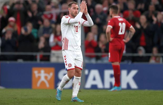 Eriksen, întoarcere de vis! Gol superb, la primul meci pe „Parken” după stopul cardiac de la Euro