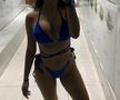 Cea mai hot prezență la România - Belarus » Actrița care a atras toate privirile