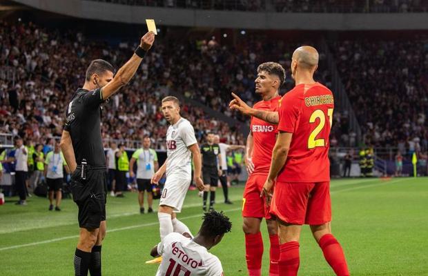 Se știe arbitrul de la Farul - FCSB » Prestație pe placul lui Becali la ultimul meci al roș-albaștrilor