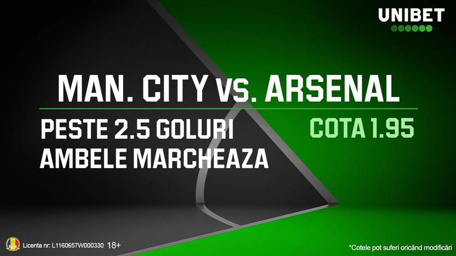 Ponturi pariuri pentru City - Arsenal, Der Klassiker și Real - Bilbao