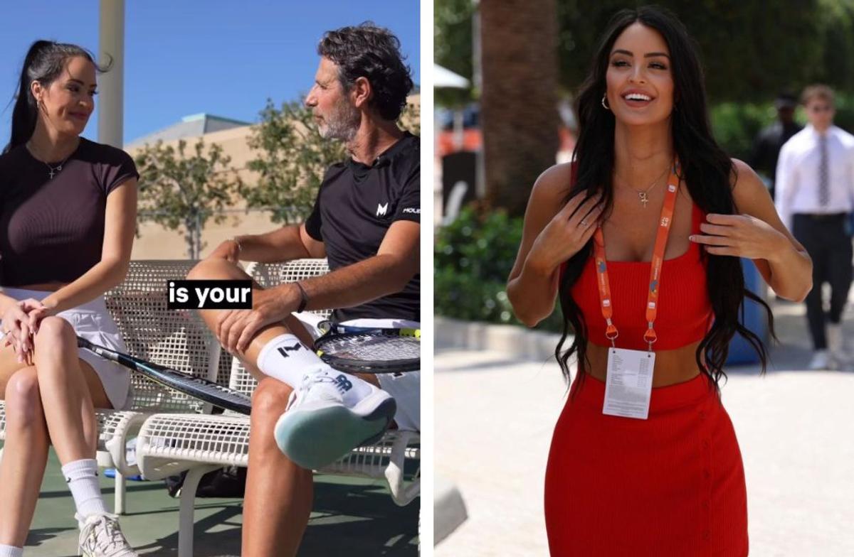Mouratoglou și-a găsit o nouă elevă » Cine e sexy-jucătoarea care atras toate privirile în complexul de la Miami