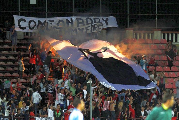 Ziua în care Dinamo a jucat cu femei și copii în tribune / Sursă foto: Arhivă Gazeta Sporturilor