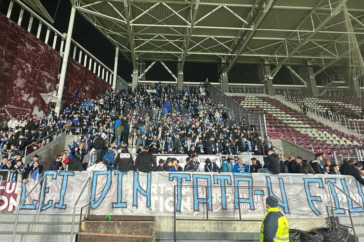 Imagini dinaintea meciului Rapid - Universitatea Craiova