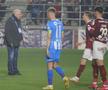 Marius Șumudică, nervos la pauza meciului Rapid - Universitatea Craiova