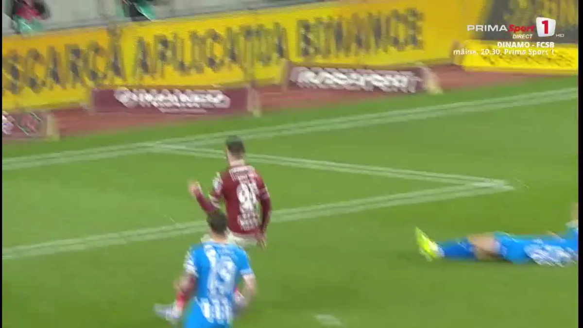 Autogolul lui Gjoko Zajkov în Rapid - Craiova