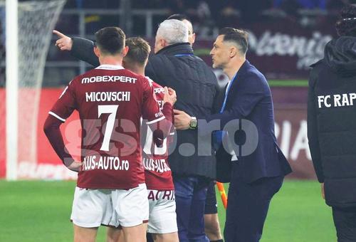 Marius Șumudică, furios la finalul meciului Rapid - Universitatea Craiova 1-2 / foto Ionuț Iordache