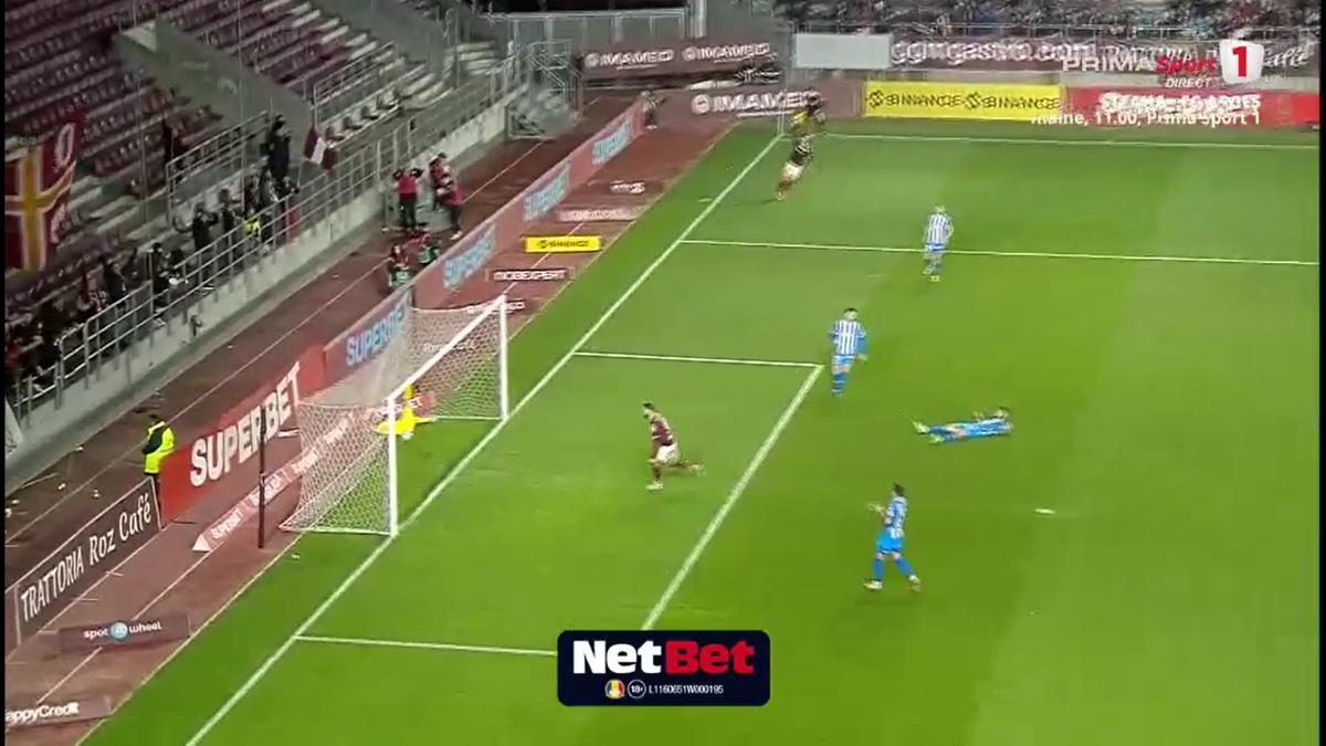 Autogolul lui Gjoko Zajkov în Rapid - Craiova