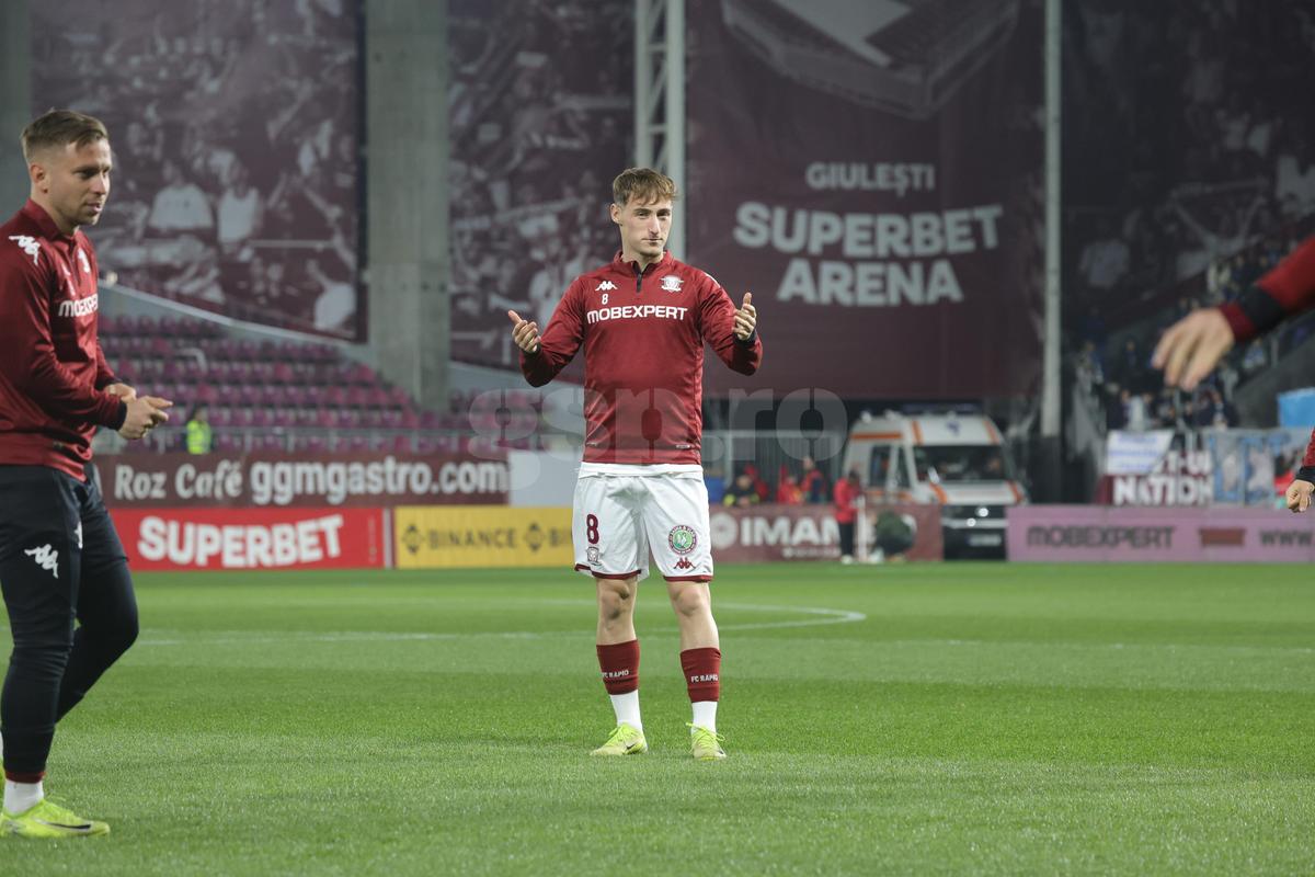 Imagini dinaintea meciului Rapid - Universitatea Craiova