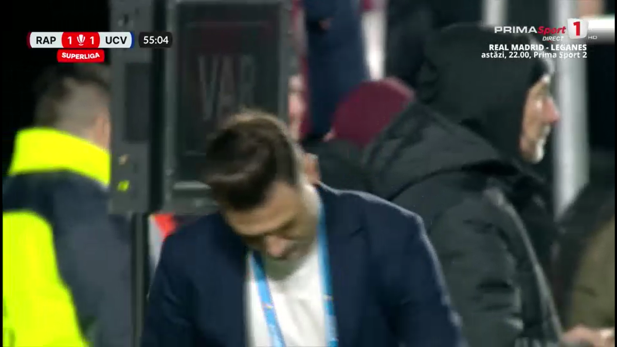 Autogolul lui Gjoko Zajkov în Rapid - Craiova
