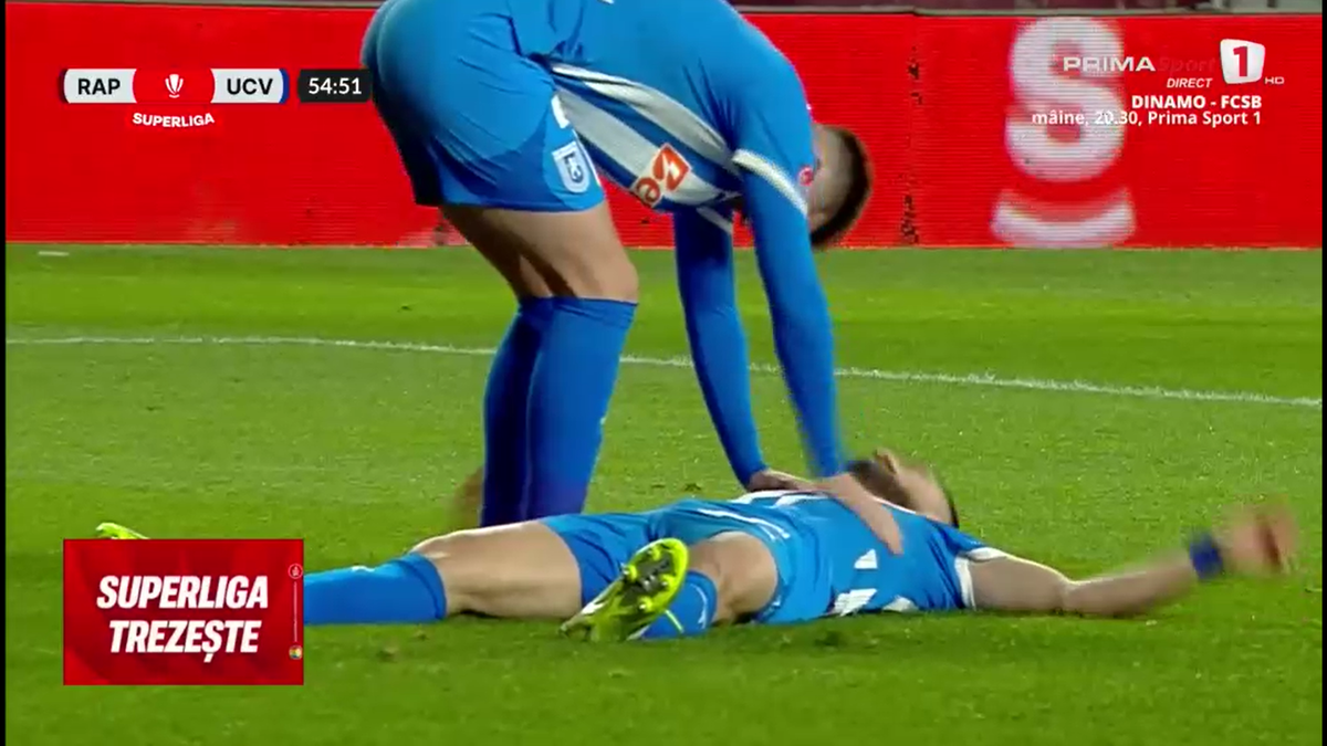 Autogolul lui Gjoko Zajkov în Rapid - Craiova