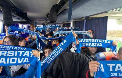 Imagini tari cu micii suporteri ai Craiovei » Sute de copii au făcut deplasarea pentru derby-ul cu Rapid