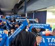 Copiii care susțin Craiova, în deplasare la meciul cu Rapid/ foto Facebook @Universitatea Craiova