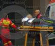Lucescu a fost transportat de urgență la spital. Sursa foto: captură observatornews.ro