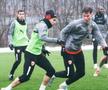 Mihnea Toader, fundaș Dinamo, în duel cu Cătălin Cîrjan // FOTO: Instargam