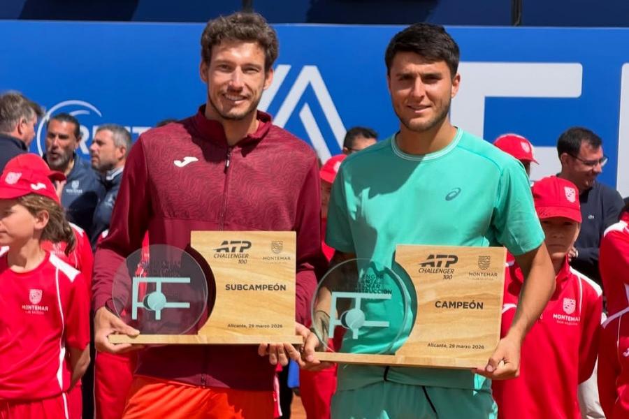 Pablo Carreno Busta și Pablo Llamas Ruiz, după finala challenger-ului de la Alicante Foto: Instagram Vremea dă peste cap programul la Țiriac Open + modificări pe tabloul principal, după retragerea fostului număr 10 mondial