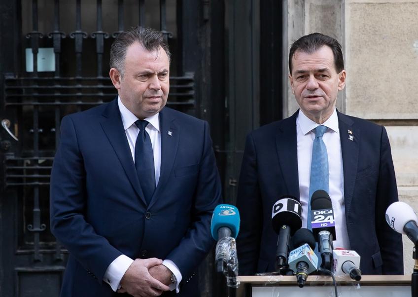 Nelu Tătaru, alături de premierul Ludovic Orban // FOTO: facebook.com/guv.ro/