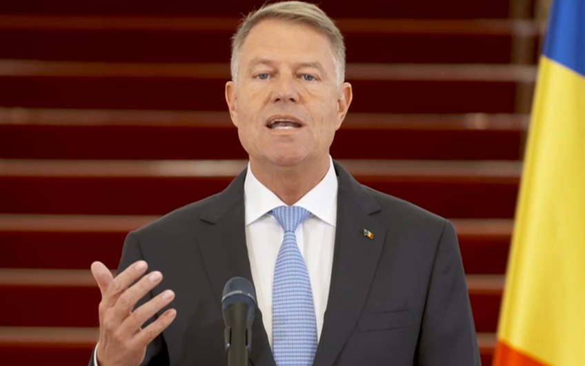 Klaus Iohannis a atacat dur PSD // Sursă foto: captură Facebook @Guvernul României