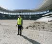 Gică Popescu pe stadionul Ghencae // FOTO: facebook.com/gicapopescuoficial/