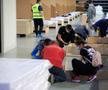 FOTO Sala Polivalentă din Cluj, transformată în centru de suport pentru bolnavii de COVID-19