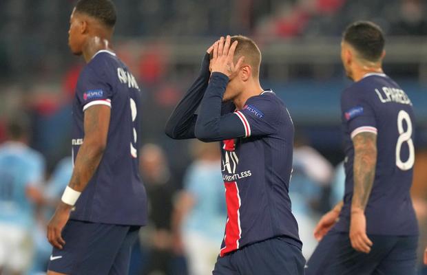 „Taci din gură!” » Moment incredibil: Verratti a cedat nervos și l-a luat la țintă pe Pep Guardiola