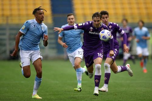 Louis Munteanu (#10), în finala cu Lazio // foto: Imago