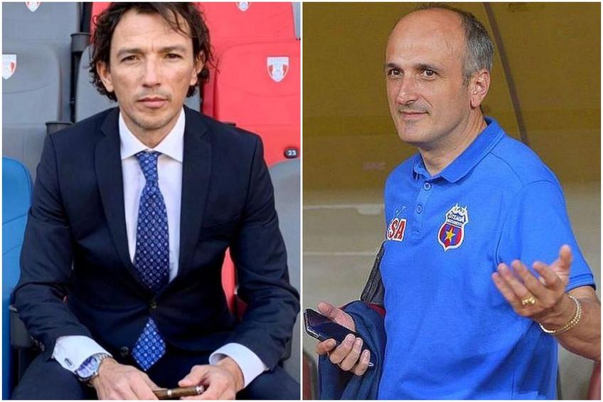 George Ogăraru și Florin Talpan (dreapta)