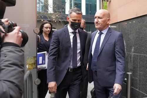 Ryan Giggs a fost prezent la prima înfățișare a procesului // Foto: Getty Images