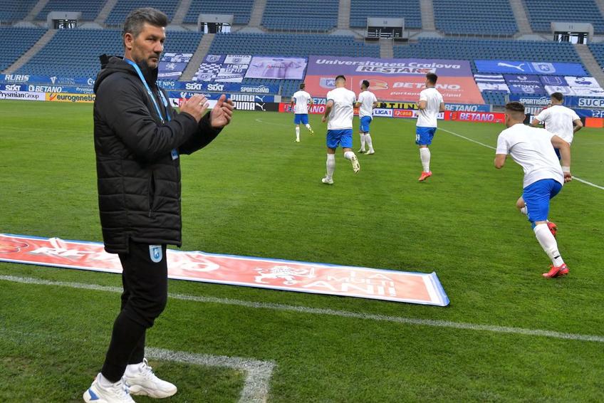 Marinos Ouzounidis. Sursă foto: Facebook CS Universitatea Craiova