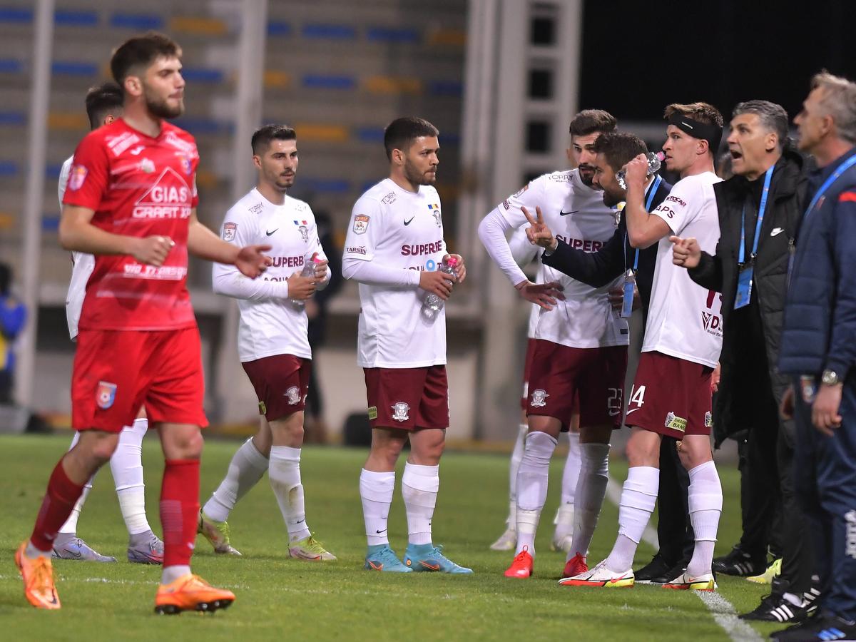 Chindia Târgoviște - Rapid, 29.04.2022 // foto: Imago