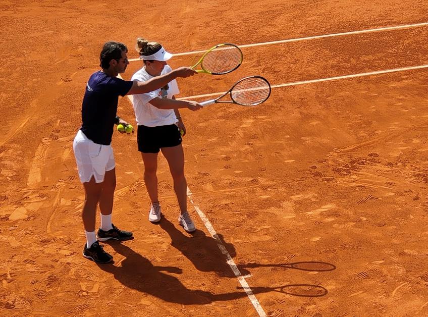 Trimisul special GSP la Madrid vine cu cele mai noi informații de la antrenamentul Simonei înainte de duelul cu Badosa » Exercițiu de agresivitate