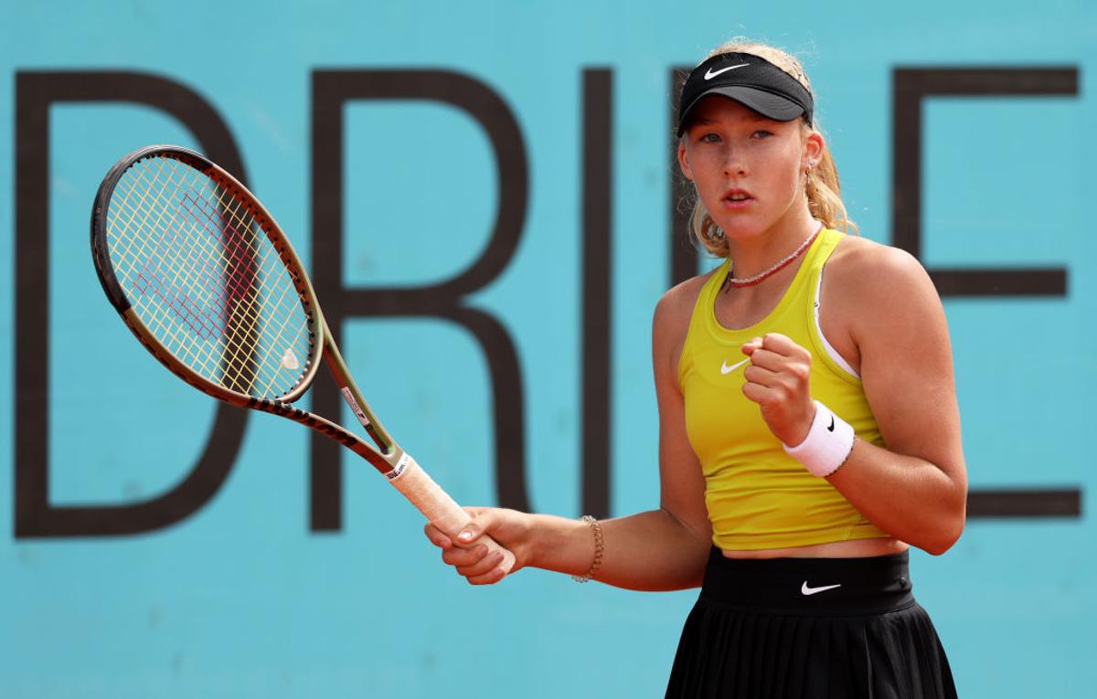 O nouă senzație în circuitul WTA: s-a calificat în optimi la Madrid chiar în ziua în care a împlinit 16 ani