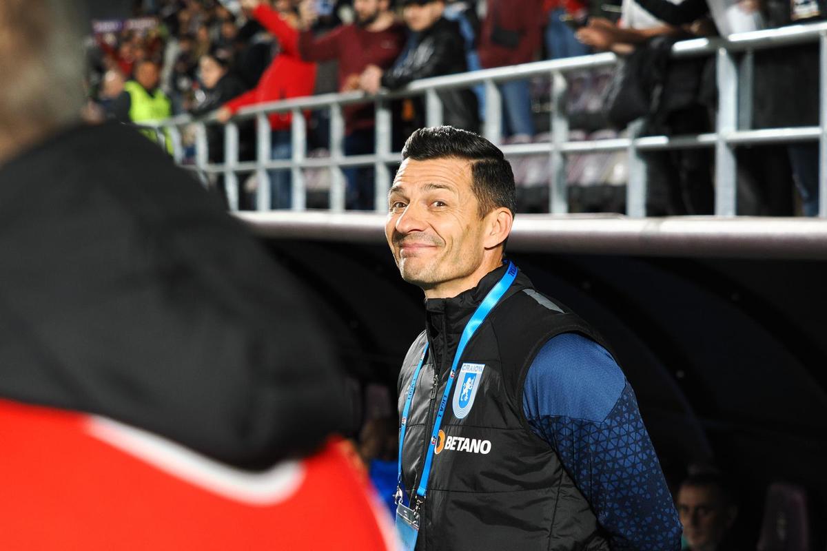 Costel Gâlcă, euforic după succesul dramatic obținut de Craiova în Giulești: „Puteam câștiga la trei goluri diferență”
