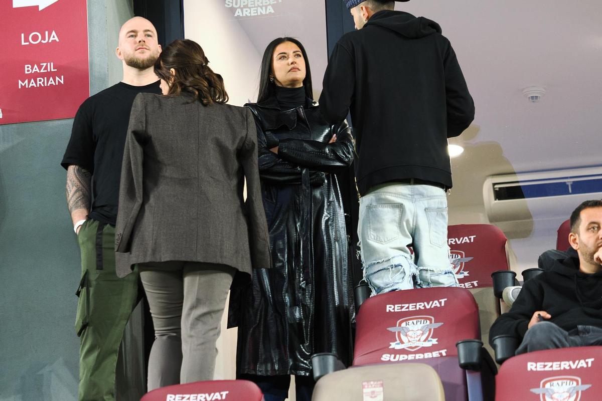 Antonia, prezență-surpriză la Rapid - Universitatea Craiova » Cum a fost surprinsă de fotoreporterul GSP