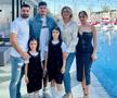 Valentin Crețu și familia, alături de Florinel Coman și partenera sa / Sursă foto: instagram.com/valentincretu89/,