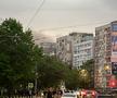 Incendiu în apropierea stadionului Giulești, înainte de Rapid - Craiova