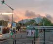 Incendiu în apropierea stadionului Giulești, înainte de Rapid - Craiova
