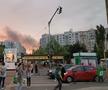 Incendiu în apropierea stadionului Giulești, înainte de Rapid - Craiova