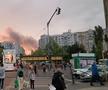 Incendiu în apropierea stadionului Giulești, înainte de Rapid - Craiova