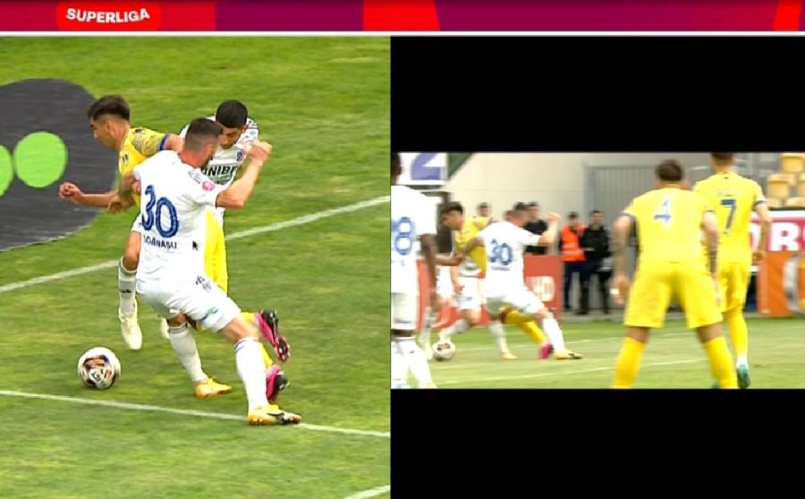 Faza la care s-a dictat penalty pentru Petrolul / Captură Digi Moldova-i fruncea! FC Botoșani dă lovitura la Ploiești și urcă deasupra liniei în play-out! Petrolul a irosit un penalty la 1-1